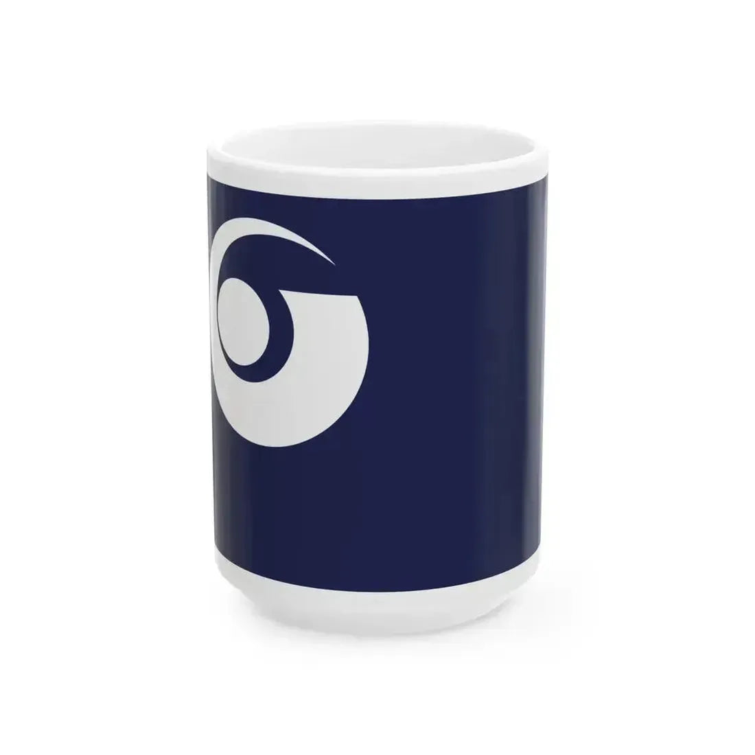 Flag of Hisayama Fukuoka (Japan) White Coffee Mug 15oz - Go Mug Yourself