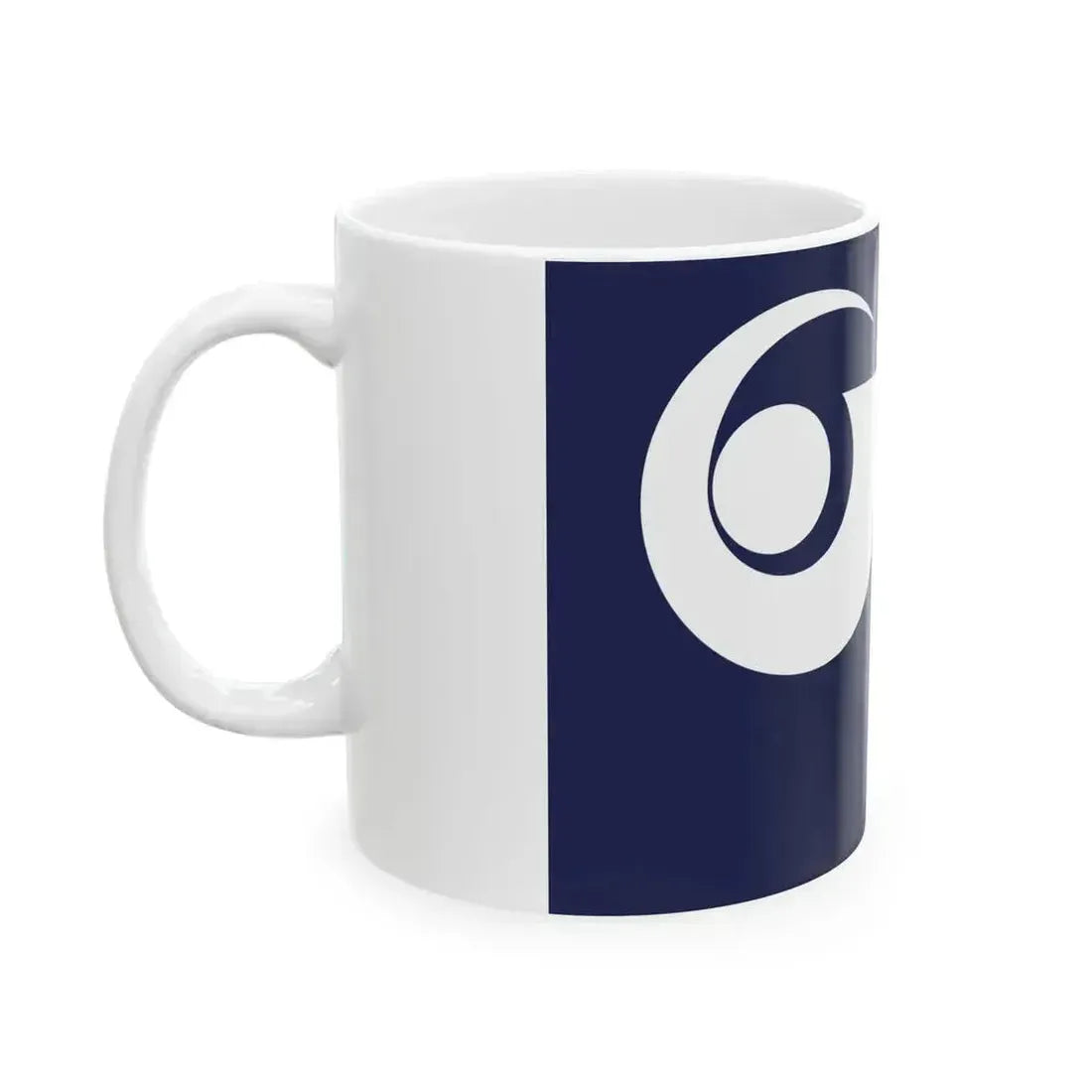 Flag of Hisayama Fukuoka (Japan) White Coffee Mug - Go Mug Yourself