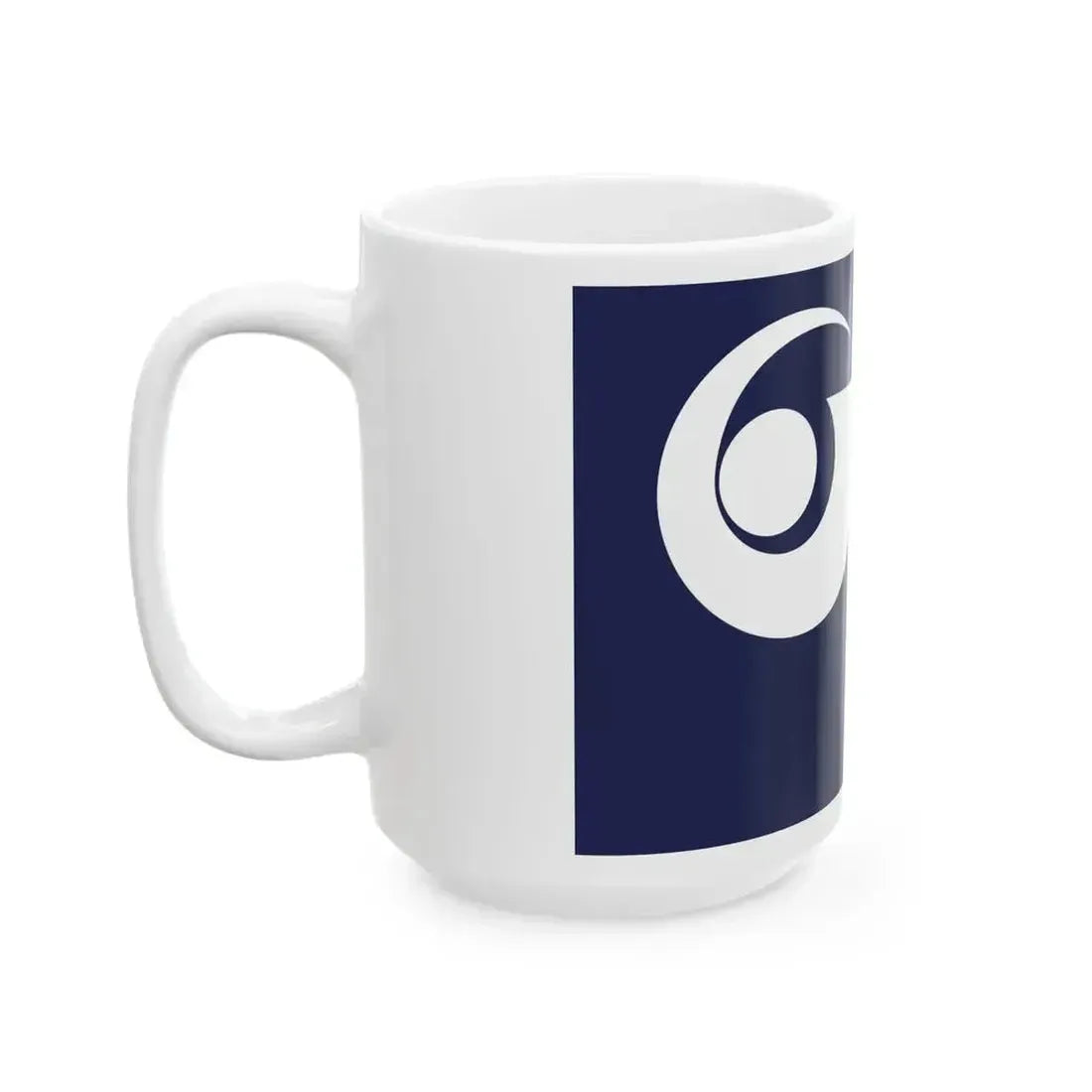 Flag of Hisayama Fukuoka (Japan) White Coffee Mug - Go Mug Yourself