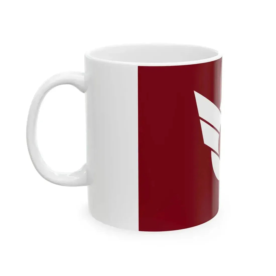 Flag of Hishikari Kagoshima 1966-2008 (Japan) White Coffee Mug - Go Mug Yourself