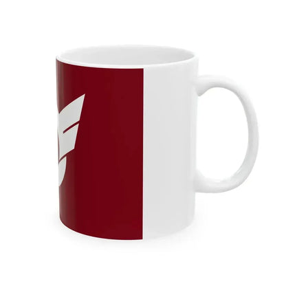 Flag of Hishikari Kagoshima 1966-2008 (Japan) White Coffee Mug - Go Mug Yourself