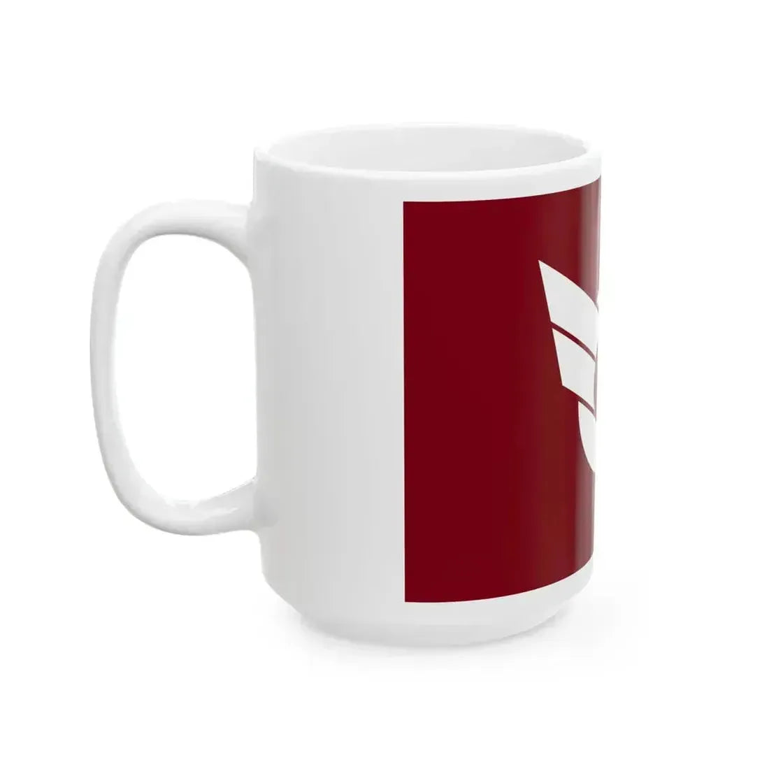 Flag of Hishikari Kagoshima 1966-2008 (Japan) White Coffee Mug - Go Mug Yourself