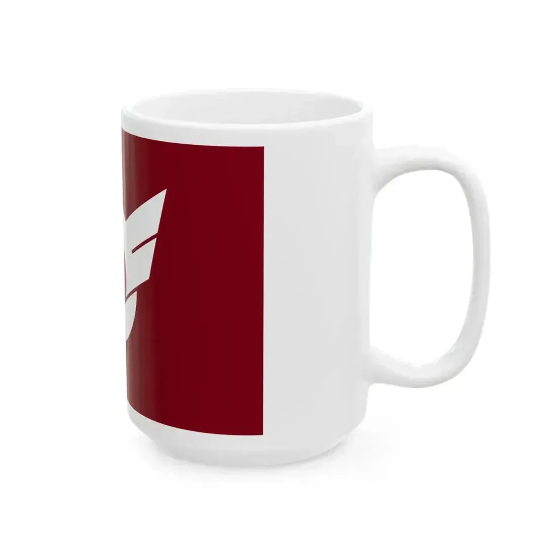Flag of Hishikari Kagoshima 1966-2008 (Japan) White Coffee Mug - Go Mug Yourself