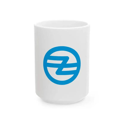 Flag of Hita Oita (Japan) White Coffee Mug 15oz - Go Mug Yourself