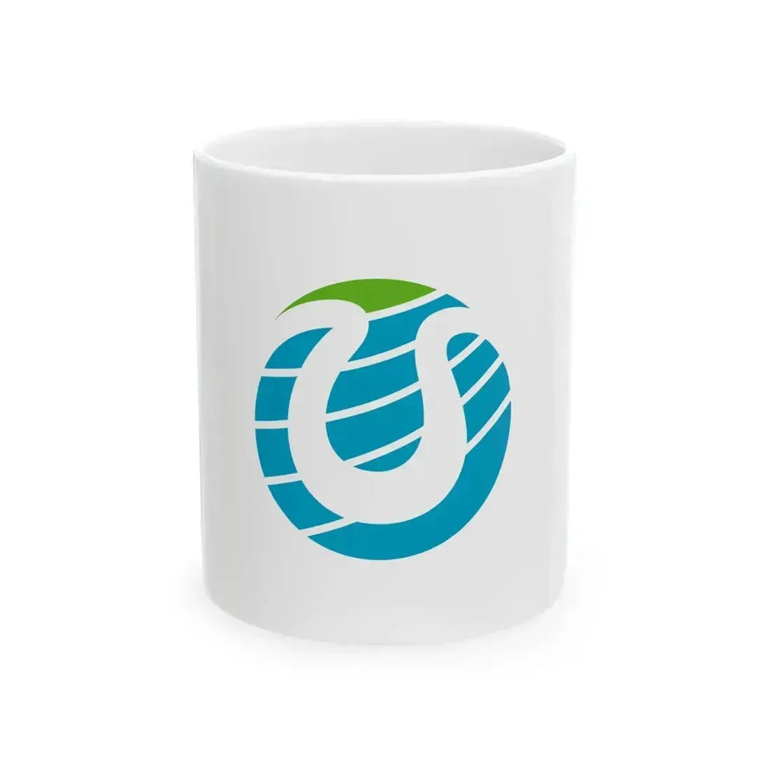 Flag of Hitachiomiya Ibaraki (Japan) White Coffee Mug 11oz - Go Mug Yourself