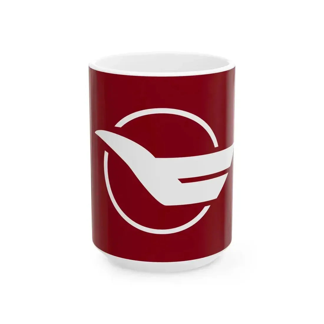 Flag of Hizen Saga 1967-2005 (Japan) White Coffee Mug 15oz - Go Mug Yourself