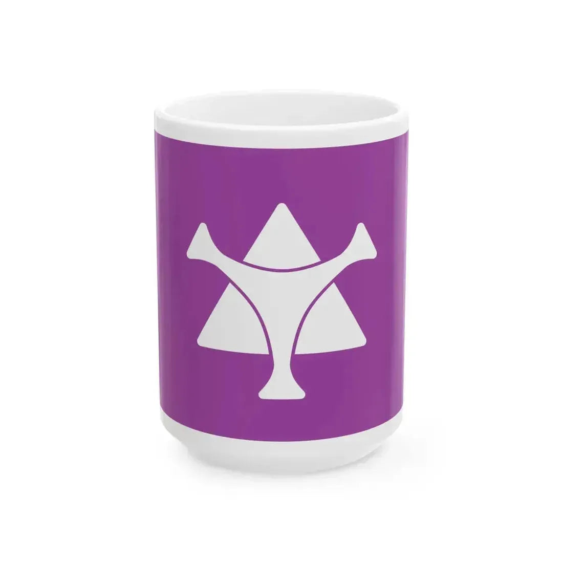 Flag of Hobetsu Hokkaido 1962-2006 (Japan) White Coffee Mug 15oz - Go Mug Yourself