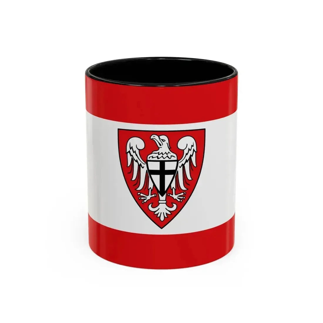 Flag of Hochsauerlandkreis Germany - Accent Coffee Mug 11oz Black - Go Mug Yourself
