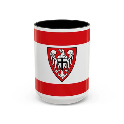 Flag of Hochsauerlandkreis Germany - Accent Coffee Mug 15oz Black - Go Mug Yourself