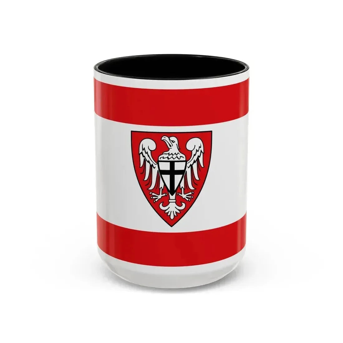 Flag of Hochsauerlandkreis Germany - Accent Coffee Mug 15oz Black - Go Mug Yourself