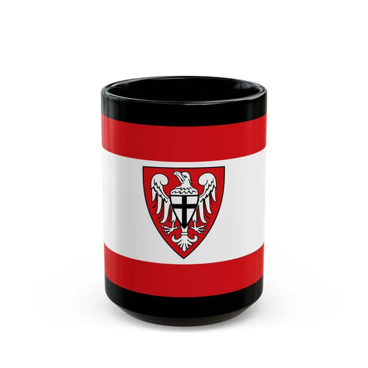 Flag of Hochsauerlandkreis Germany - Black Coffee Mug-15oz-Go Mug Yourself