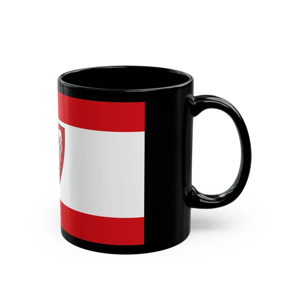 Flag of Hochsauerlandkreis Germany - Black Coffee Mug-Go Mug Yourself