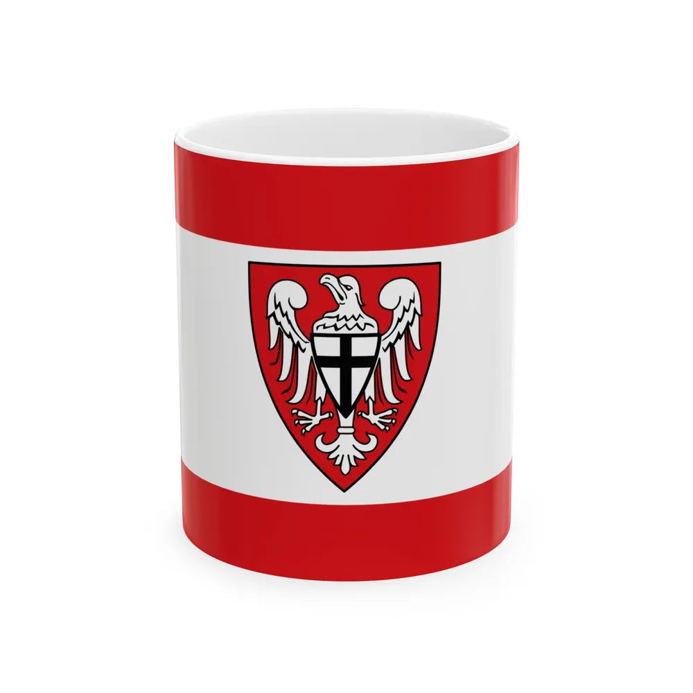 Flag of Hochsauerlandkreis Germany - White Coffee Mug-11oz-Go Mug Yourself