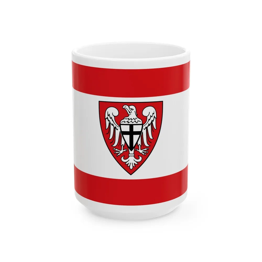 Flag of Hochsauerlandkreis Germany - White Coffee Mug-15oz-Go Mug Yourself