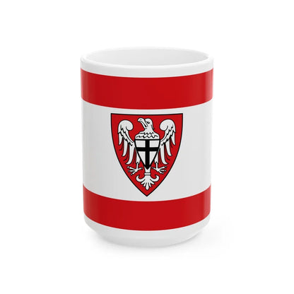 Flag of Hochsauerlandkreis Germany - White Coffee Mug-15oz-Go Mug Yourself