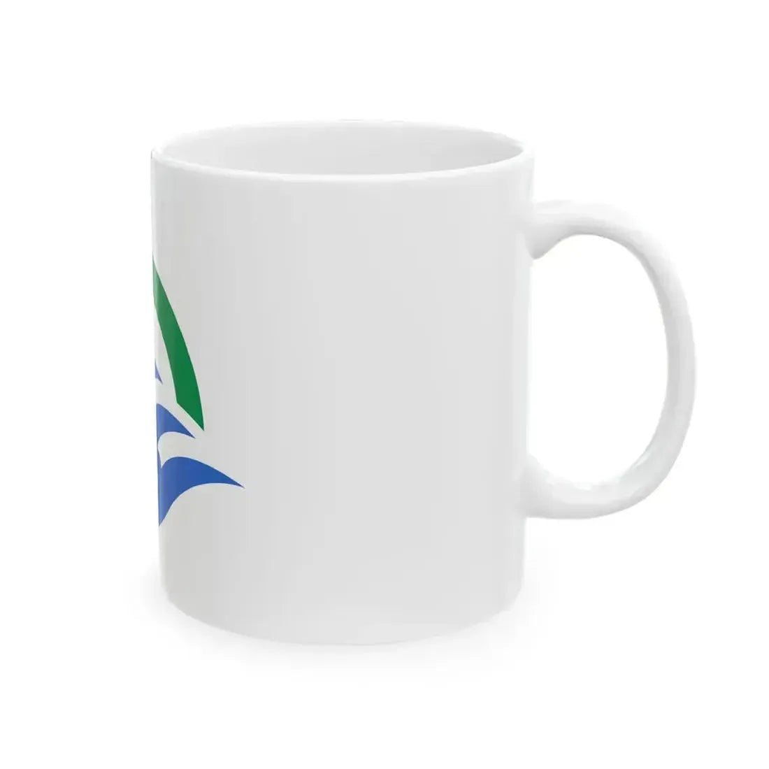 Flag of Hodatsushimizu Ishikawa (Japan) White Coffee Mug - Go Mug Yourself