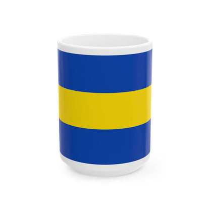 Flag of Hoegaarden Belgium (Belgium) White Coffee Mug-15oz-Go Mug Yourself