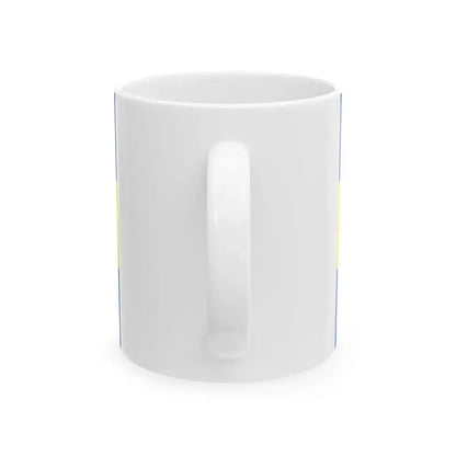 Flag of Hoegaarden Belgium (Belgium) White Coffee Mug - Go Mug Yourself