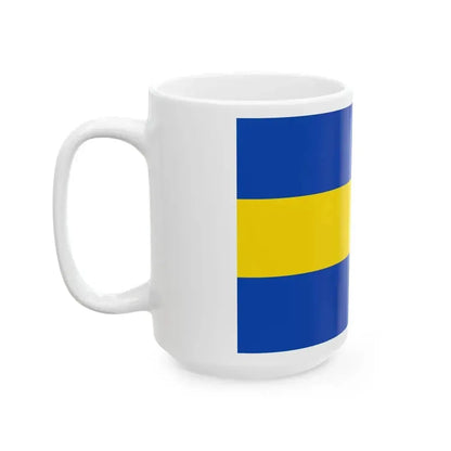 Flag of Hoegaarden Belgium (Belgium) White Coffee Mug - Go Mug Yourself