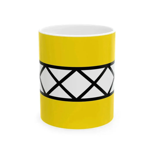 Flag of Hoeselt (Belgium) White Coffee Mug 11oz - Go Mug Yourself
