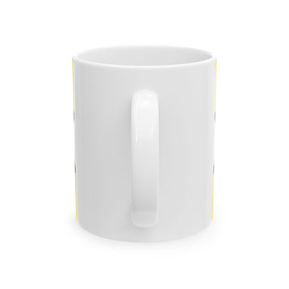 Flag of Hoeselt (Belgium) White Coffee Mug-Go Mug Yourself