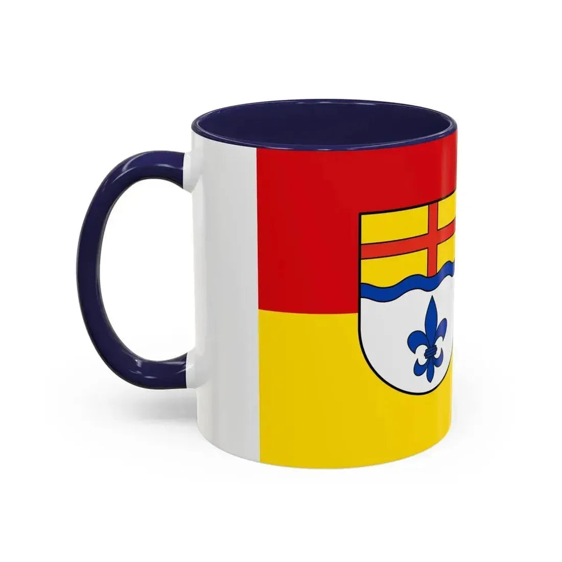Flag of Hoexter Germany - Accent Coffee Mug - Go Mug Yourself