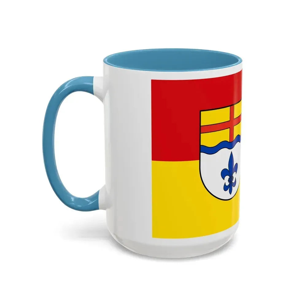Flag of Hoexter Germany - Accent Coffee Mug - Go Mug Yourself
