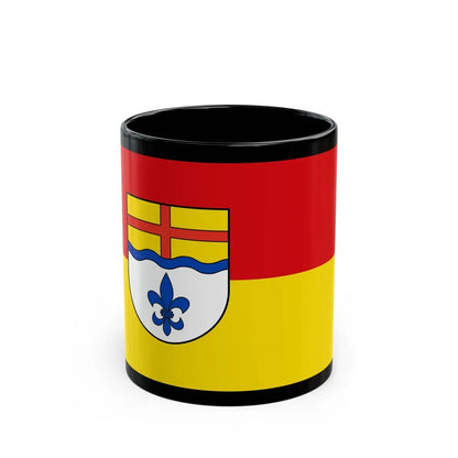 Flag of Hoexter Germany - Black Coffee Mug-11oz-Go Mug Yourself