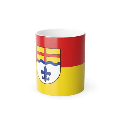 Flag of Hoexter Germany - Color Changing Coffee Mug 11oz - Go Mug Yourself