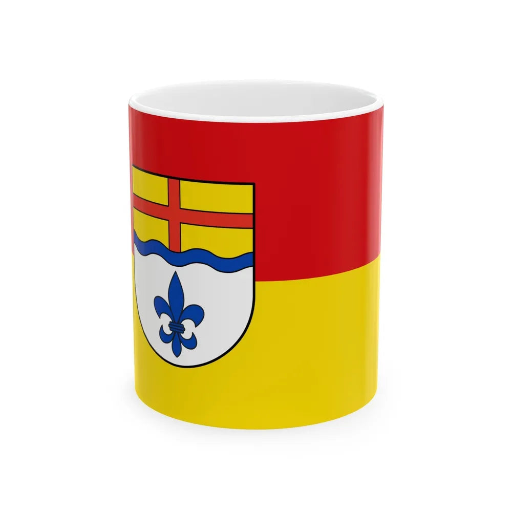 Flag of Hoexter Germany - White Coffee Mug-11oz-Go Mug Yourself