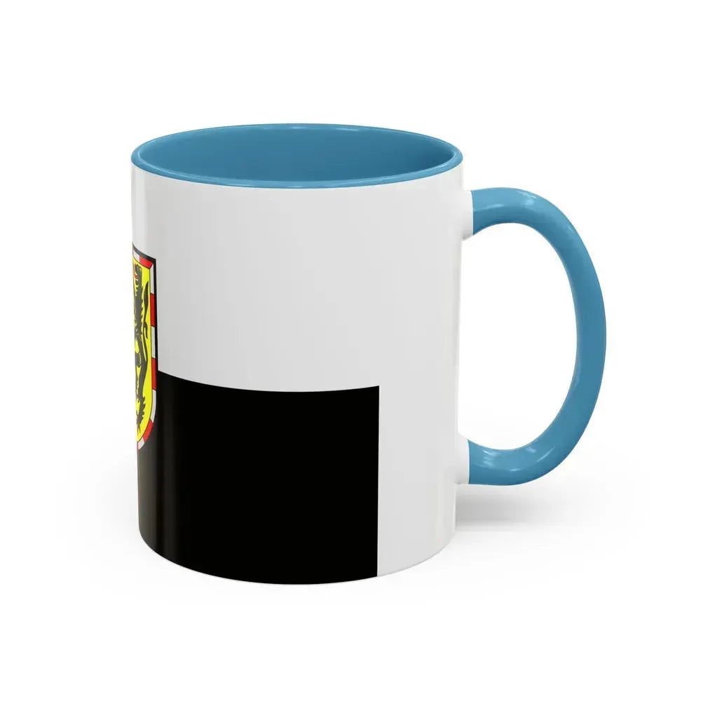 Flag of Hof Germany - Accent Coffee Mug - Go Mug Yourself