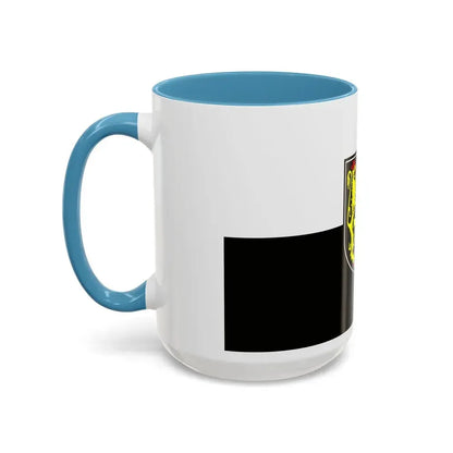 Flag of Hof Germany - Accent Coffee Mug - Go Mug Yourself