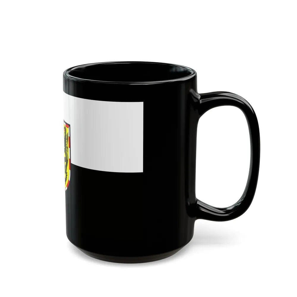 Flag of Hof Germany - Black Coffee Mug-Go Mug Yourself