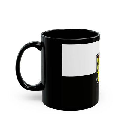 Flag of Hof Germany - Black Coffee Mug-Go Mug Yourself