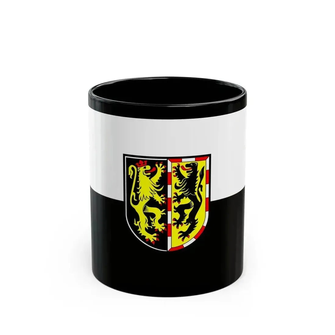 Flag of Hof Germany - Black Coffee Mug - Go Mug Yourself