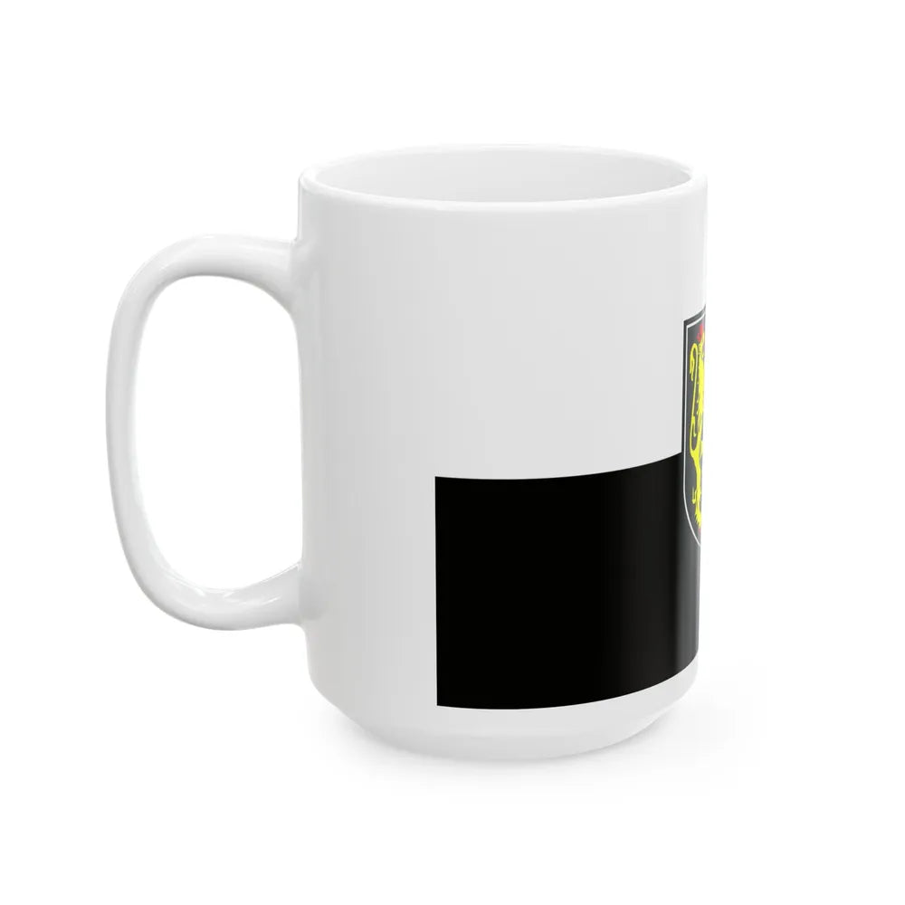 Flag of Hof Germany - White Coffee Mug-Go Mug Yourself