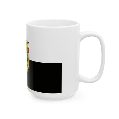 Flag of Hof Germany - White Coffee Mug-Go Mug Yourself