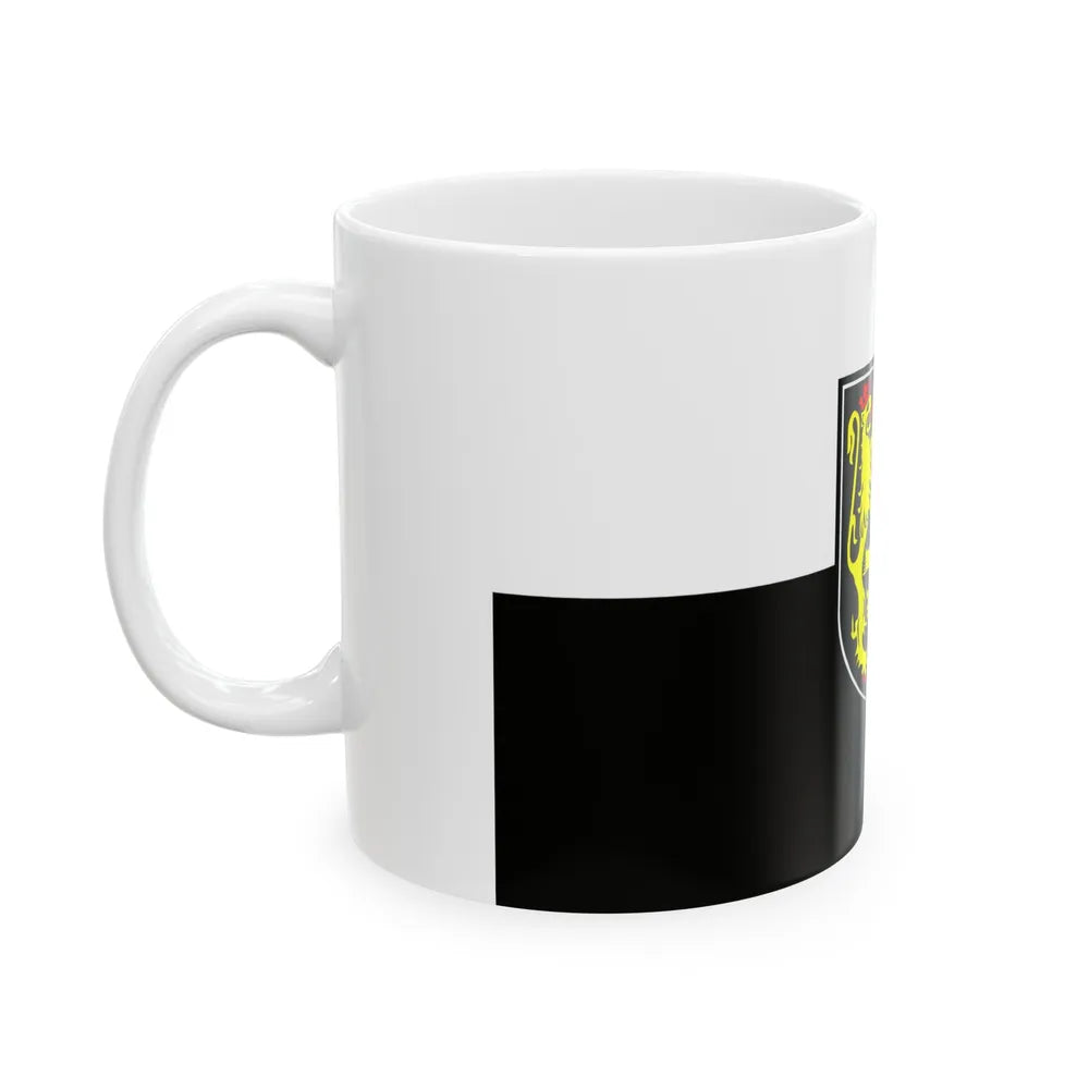 Flag of Hof Germany - White Coffee Mug-Go Mug Yourself