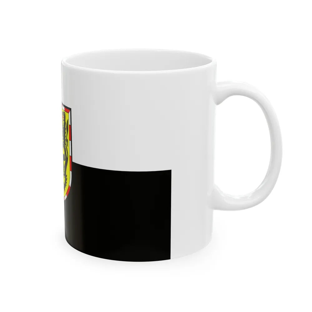 Flag of Hof Germany - White Coffee Mug-Go Mug Yourself