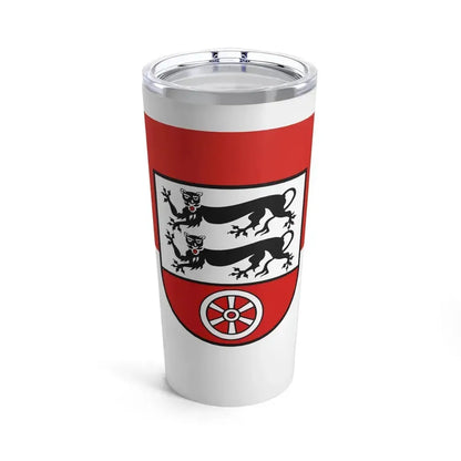 Flag of Hohenlohekreis Germany - Tumbler 20oz 20oz - Go Mug Yourself