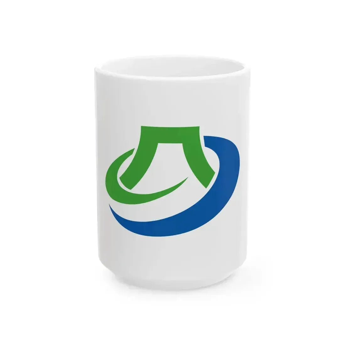 Flag of Hoki Tottori (Japan) White Coffee Mug 15oz - Go Mug Yourself