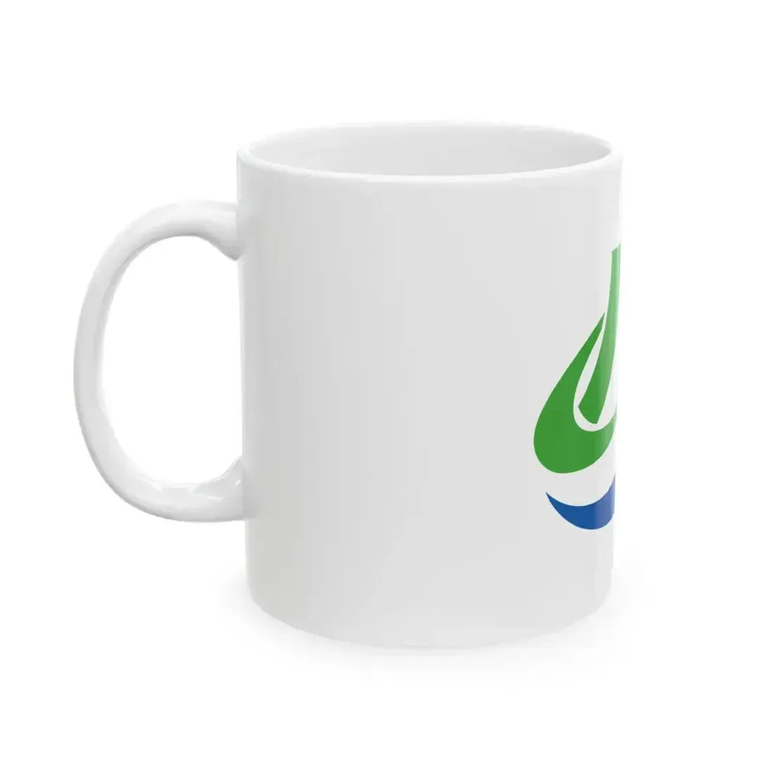 Flag of Hoki Tottori (Japan) White Coffee Mug - Go Mug Yourself