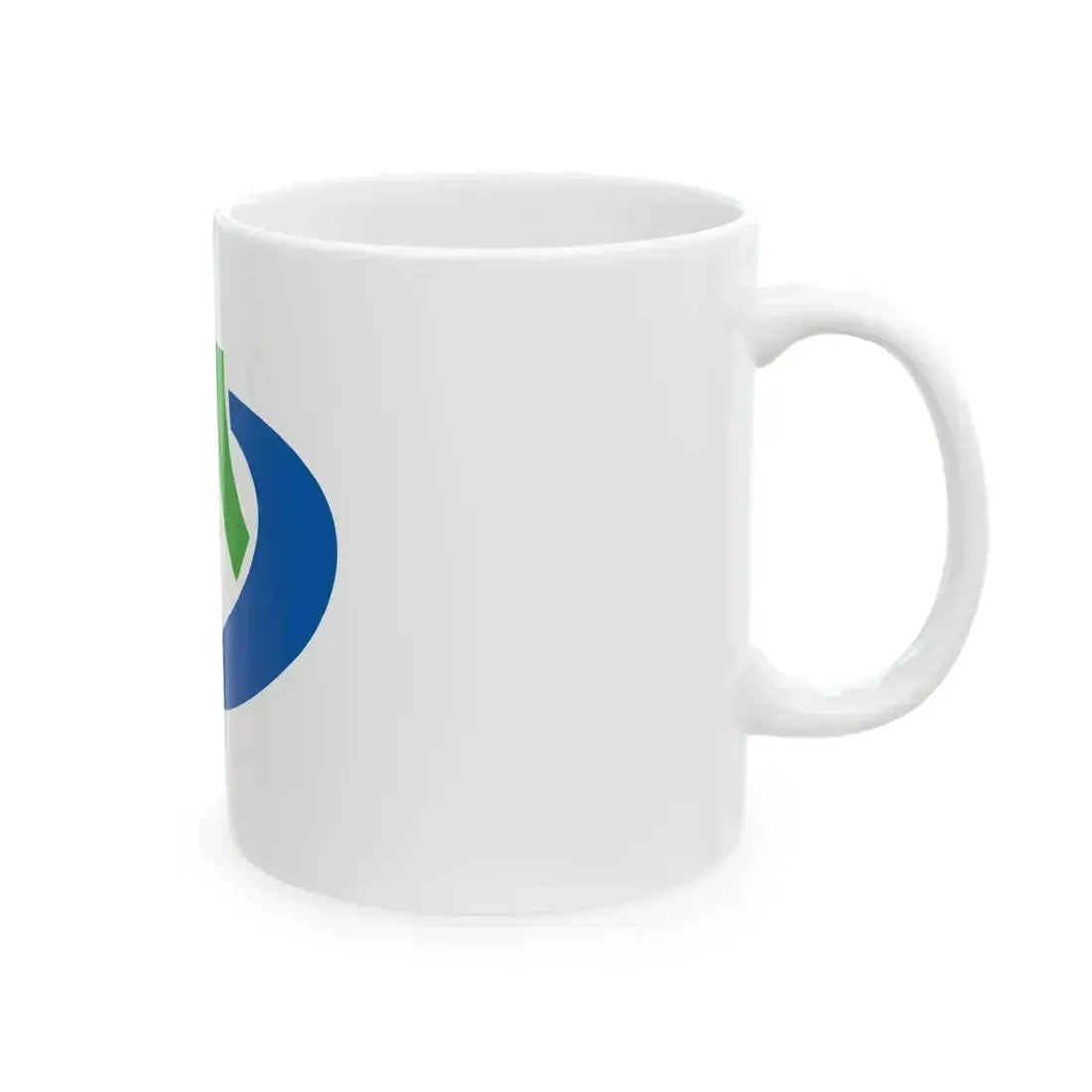 Flag of Hoki Tottori (Japan) White Coffee Mug - Go Mug Yourself
