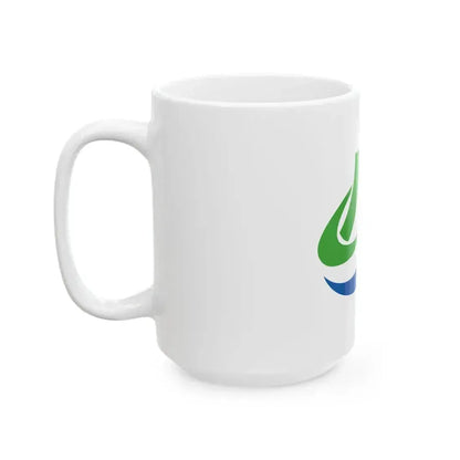 Flag of Hoki Tottori (Japan) White Coffee Mug - Go Mug Yourself