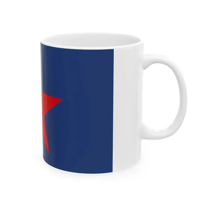 Flag of Hokkaido Development Commission (Japan) White Coffee Mug - Go Mug Yourself