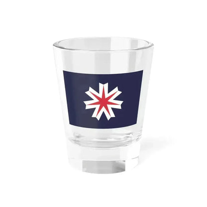 Flag of Hokkaido Prefecture Japan - Shot Glass 1.5oz 1.5oz - Go Mug Yourself