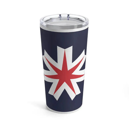 Flag of Hokkaido Prefecture Japan - Tumbler 20oz 20oz - Go Mug Yourself