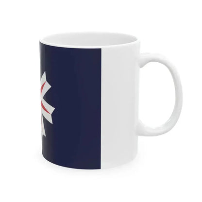 Flag of Hokkaido Prefecture Japan - White Coffee Mug - Go Mug Yourself