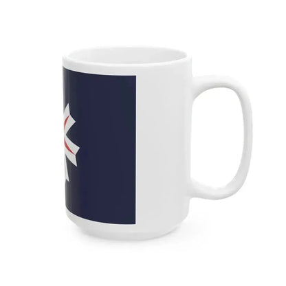 Flag of Hokkaido Prefecture (Japan) White Coffee Mug - Go Mug Yourself