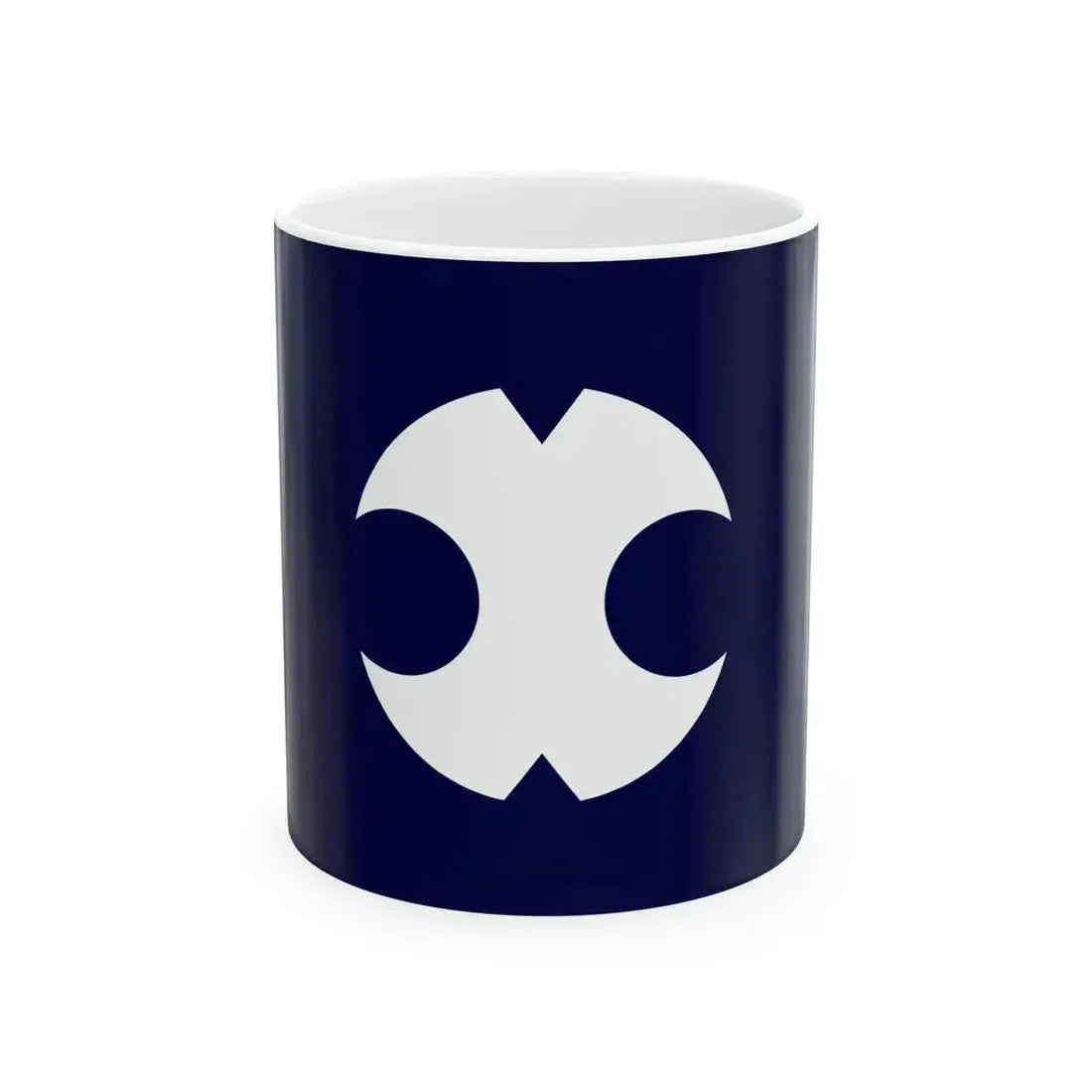 Flag of Hokubu Kumamoto 1968-1991 (Japan) White Coffee Mug 11oz - Go Mug Yourself